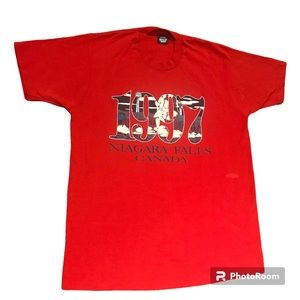 Vintage Niagara Falls Canada 1997 T-shirt Mens Size XL